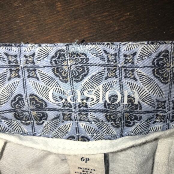 3 PAIR of Caslon Cotton Twill Shorts 6 Petite - Picture 4 of 10